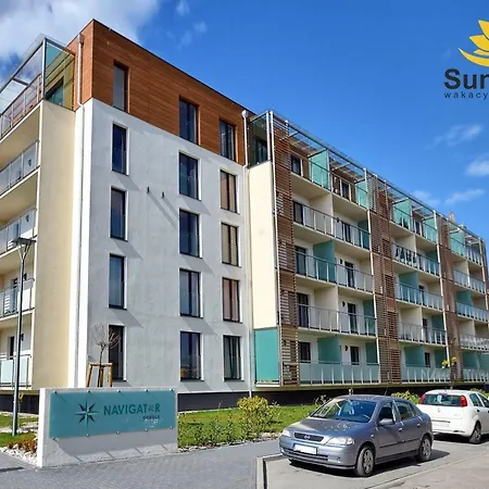 Апартаменты Sunflowers Apartament Leo Grey W Kolobrzegu *